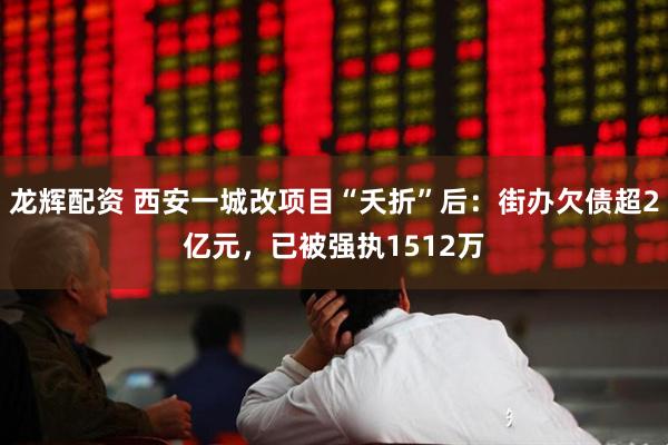 龙辉配资 西安一城改项目“夭折”后:街办欠债超2亿元,已被强执1512万